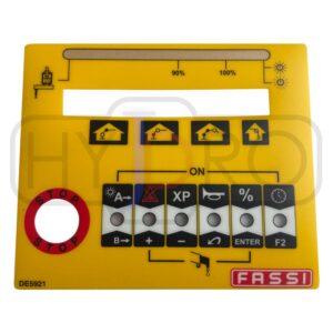 Naklejka na panel FX801/1/A lub FX801/2/A FASSI DE5921