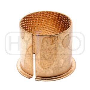 Tuleja ślizgowa brązowa PRMF 40×50 z kołnierzem