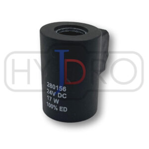 Cewka Bucher 24VDC 17W fi16,2 h=53mm