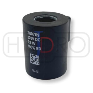 Cewka Bucher 220VDC 32W fi20,75 h=57,3mm