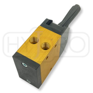 PX ZAWÓR PNEUMATYCZNY MECH.G 1/8` 5/3 N.C.-DŹWIGNIA Czarna