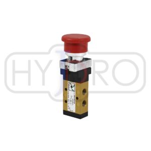 Przycisk awaryjny stop 2 pozycyjny 3/2 G1/8′ BSP 228.32.6.25