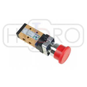 Przycisk awaryjny stop 2 pozycyjny 3/2 G1/8′ BSP 228.32.6.25