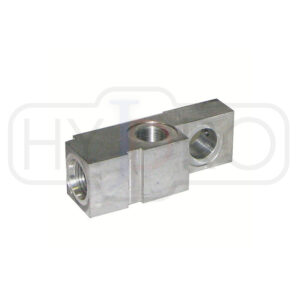 Blok zaworowy siłownika wind Dhollandia lewy