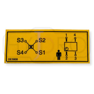 Naklejka Fassi DE5908