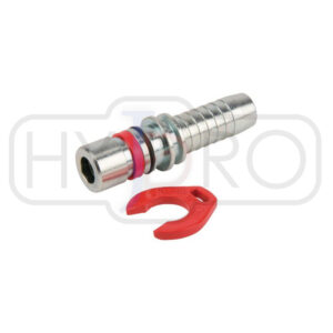 Nypel do węża WEO – prosty, wtyk 1/2″ DN12 fi 16mm, połączenie 1/2” (13.6 mm) WEO 1/2″