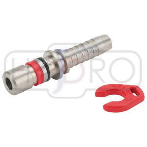 Nypel do węża WEO – prosty, wtyk 3/8″ DN10 fi 13mm, połączenie 3/8″(10,1mm) o-ring