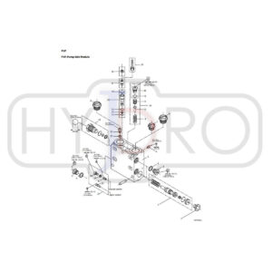Zawór regulatora ciśnienia 13,5 bar Danfoss PVG PVE13 155L5157 EV4601